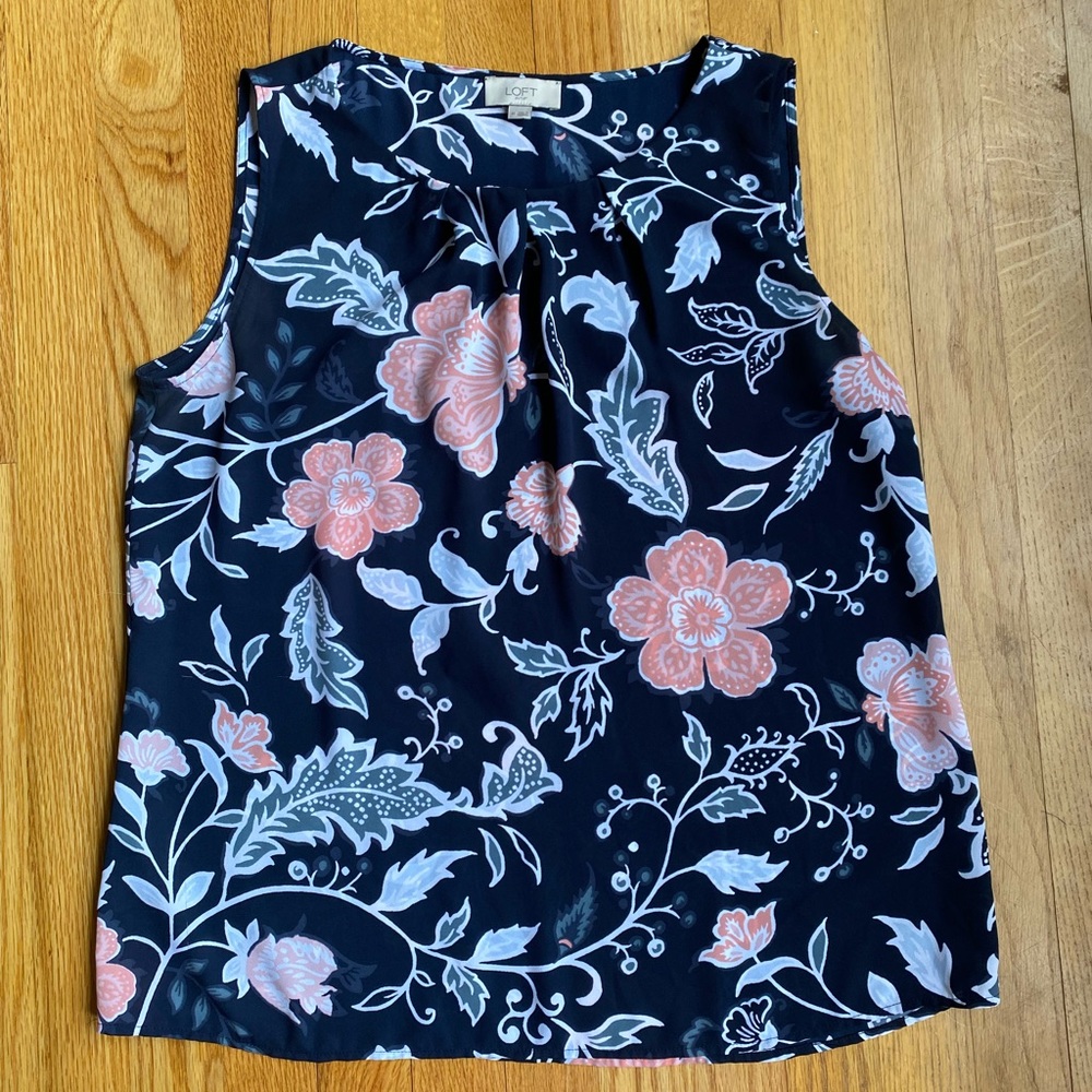 Loft Outlet Floral Blouse